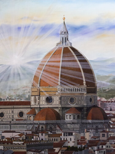 Firenze.Santa Maria del Fiore von Tetiana Tiplova, Malerei kaufen auf Singulart