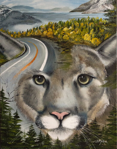 THE WAY van Tetiana Tiplova, Schilderij te koop op Singulart