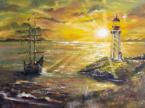 HOME COMING van Tetiana Tiplova, Schilderij te koop op Singulart