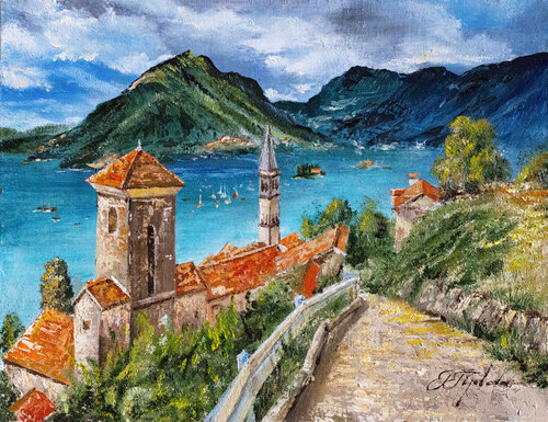 BUDVA. MONTENEGRO. de Tetiana Tiplova, Pintura a la venta en Singulart