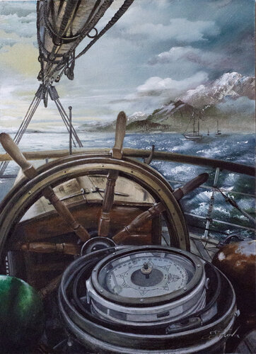 TREASURE ISLAND von Tetiana Tiplova, Malerei kaufen auf Singulart