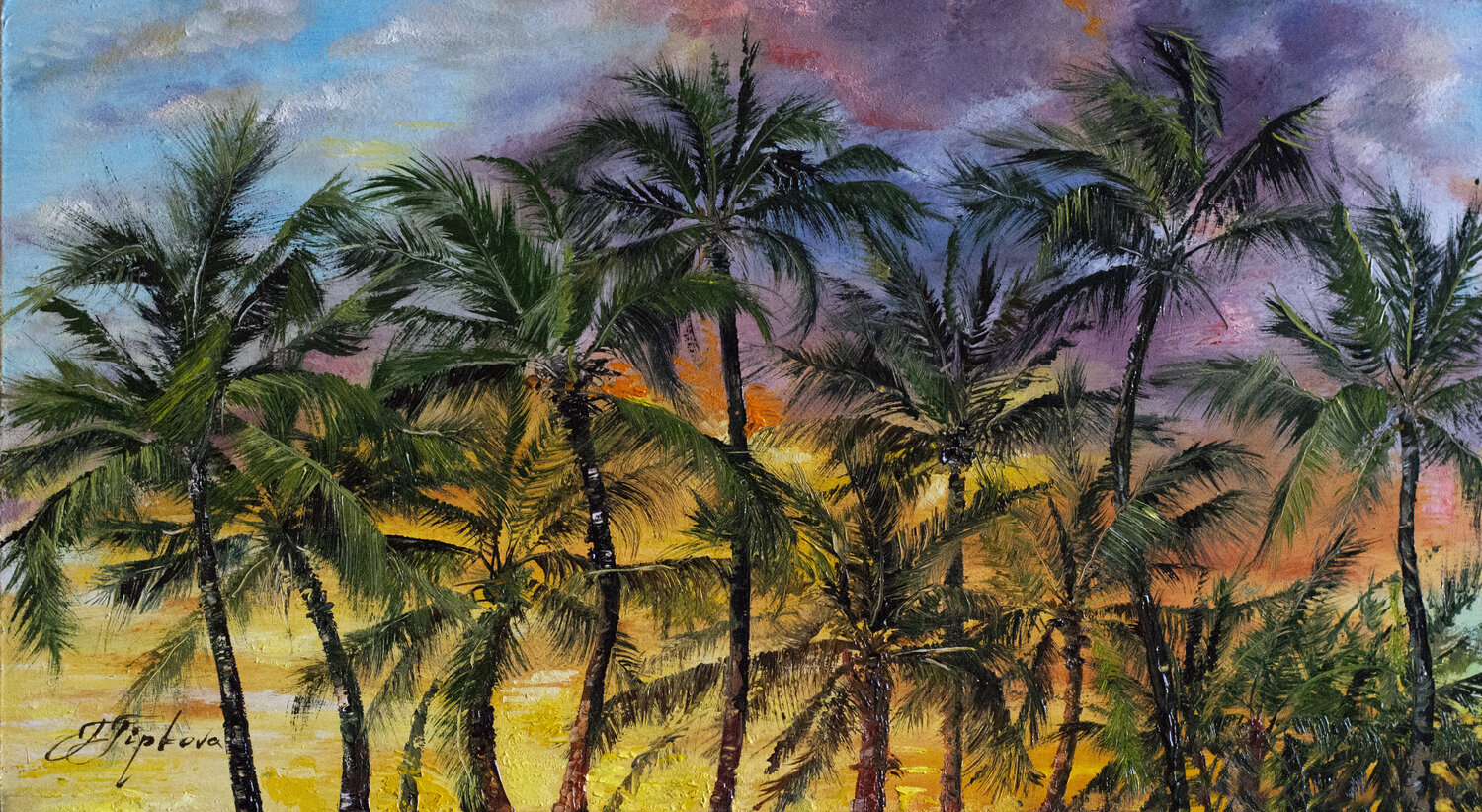 PALM TREES Tetiana Tiplova