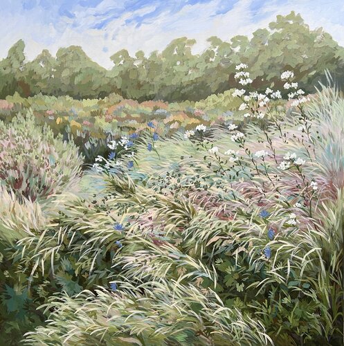 Summer Buzz II di Gabriele Prismantaite, Pittura in vendita su Singulart