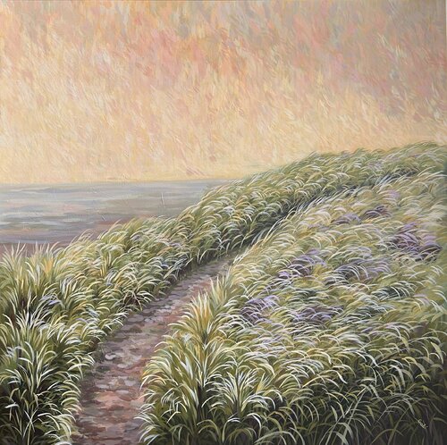 From the Great Dune di Gabriele Prismantaite, Pittura in vendita su Singulart