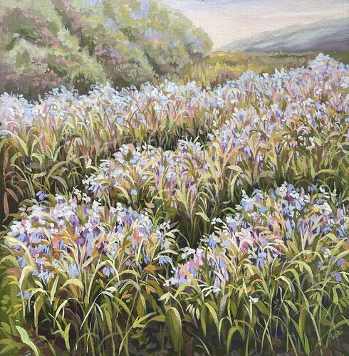 Evening Light II van Gabriele Prismantaite, Schilderij te koop op Singulart