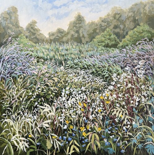 Summer Buzz V par Gabriele Prismantaite, Peinture en vente sur Singulart