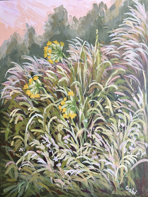 Meadow with Cowslips Gabriele Prismantaite