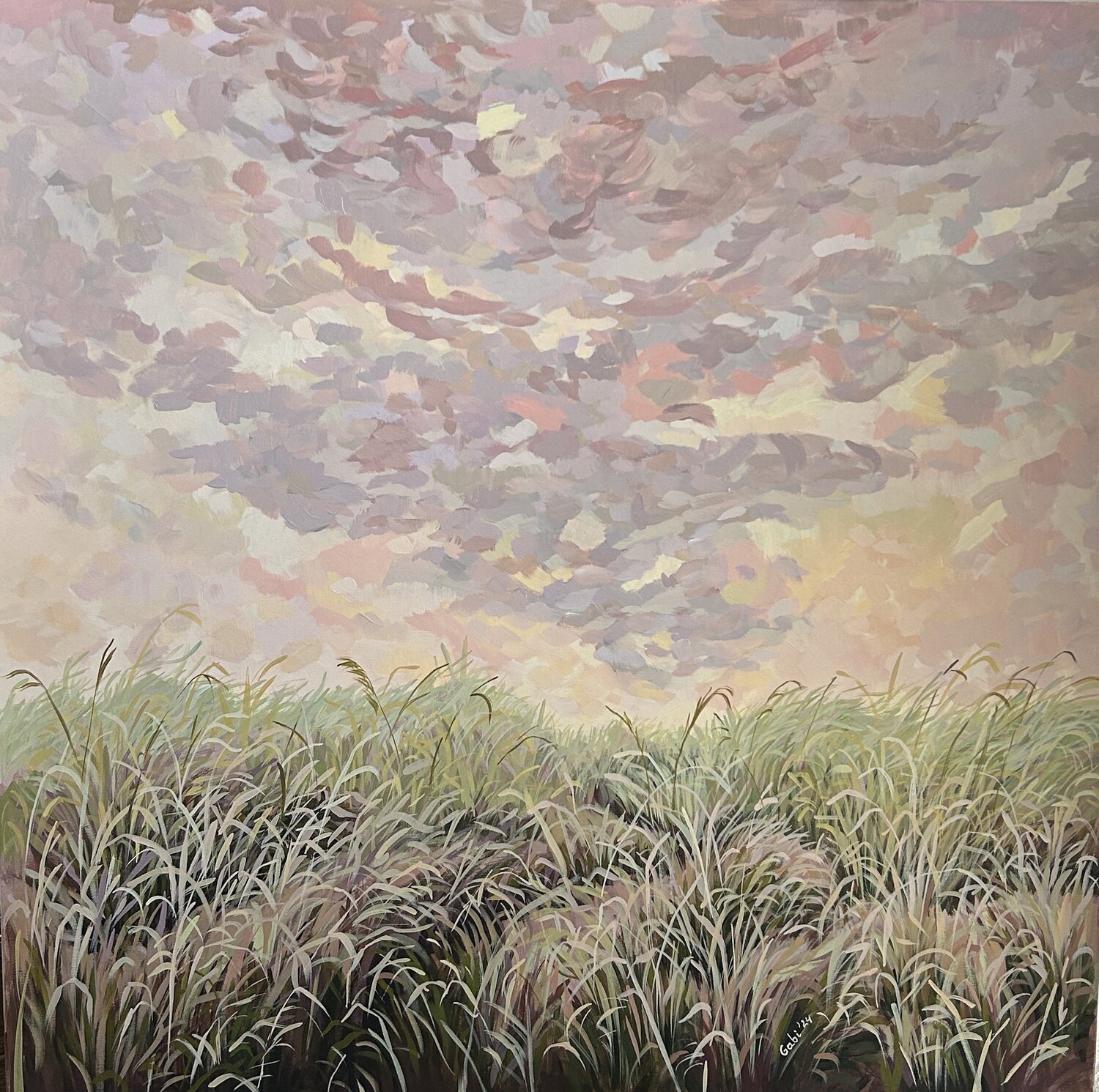 Lagoon. Sunset Gabriele Prismantaite