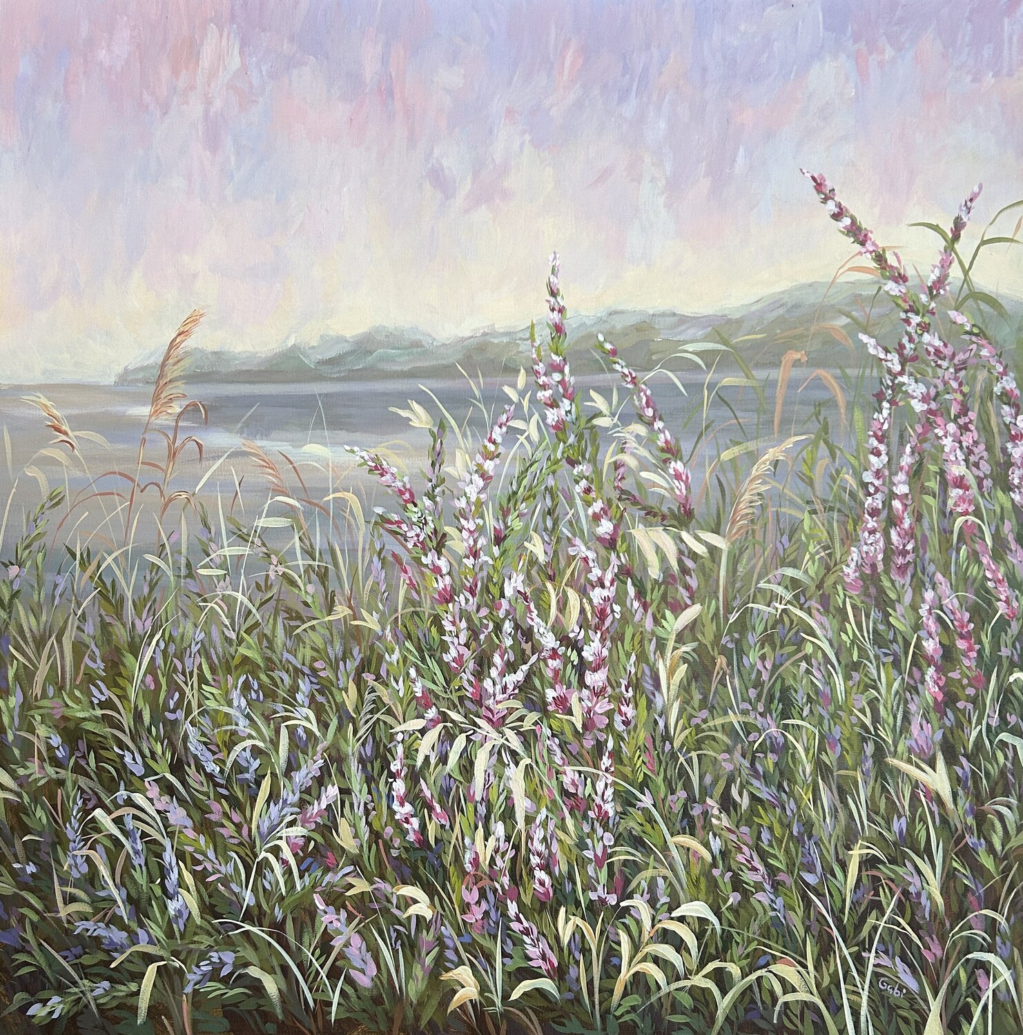 Heaths by the Lake Gabriele Prismantaite