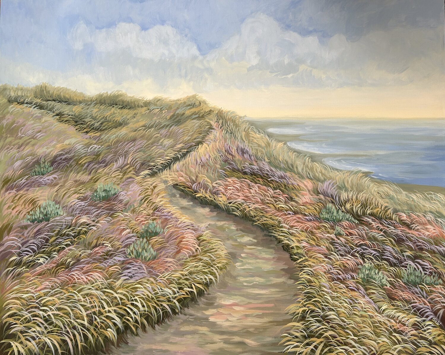 A Walk by the Sea Gabriele Prismantaite