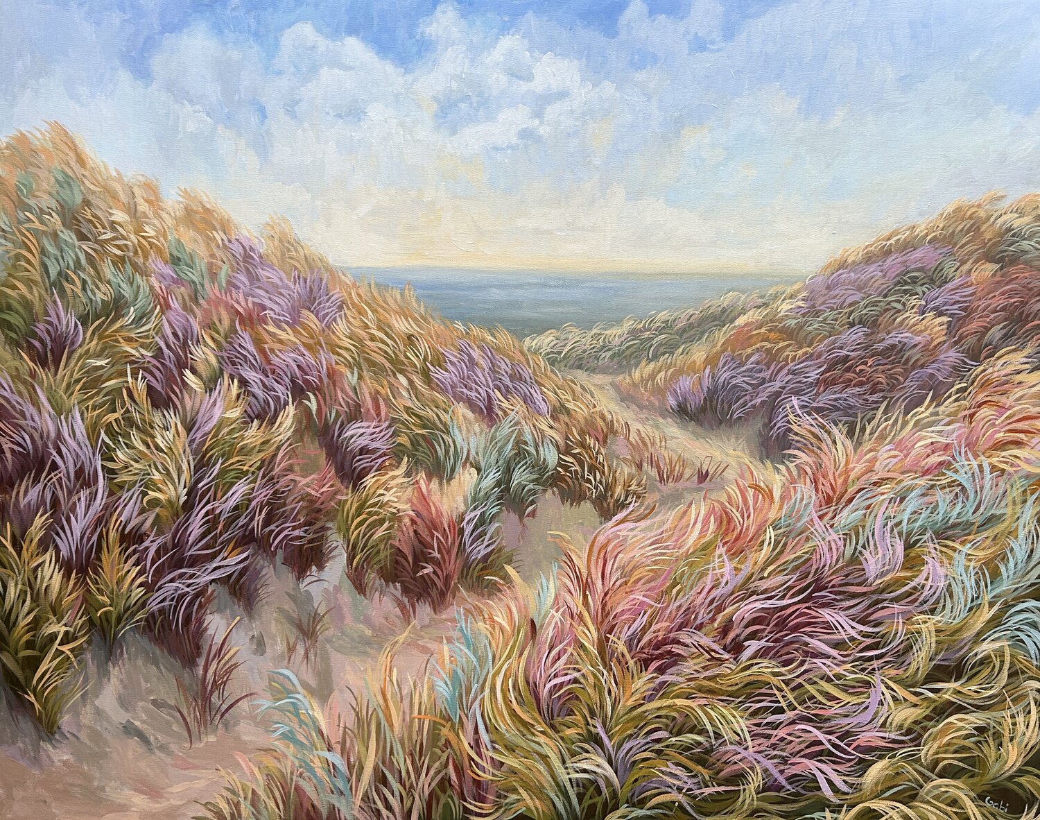 Evening in the Dunes II Gabriele Prismantaite