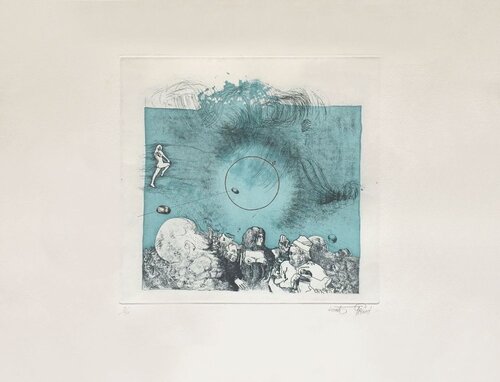 Scène érotique by Gérard Lecomte, Print for Sale on Singulart