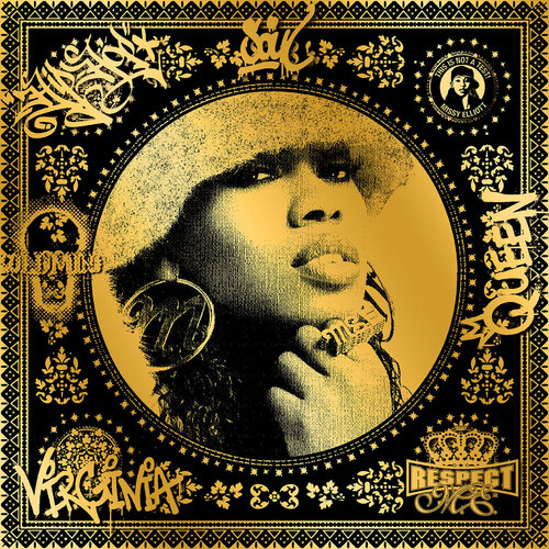 Missy Elliott (Gold) (50 Years, Hip Hop, Rap, Iconic, Artist, Musician, Rapper, Anniversary, Legend, Pop Art) Agent X