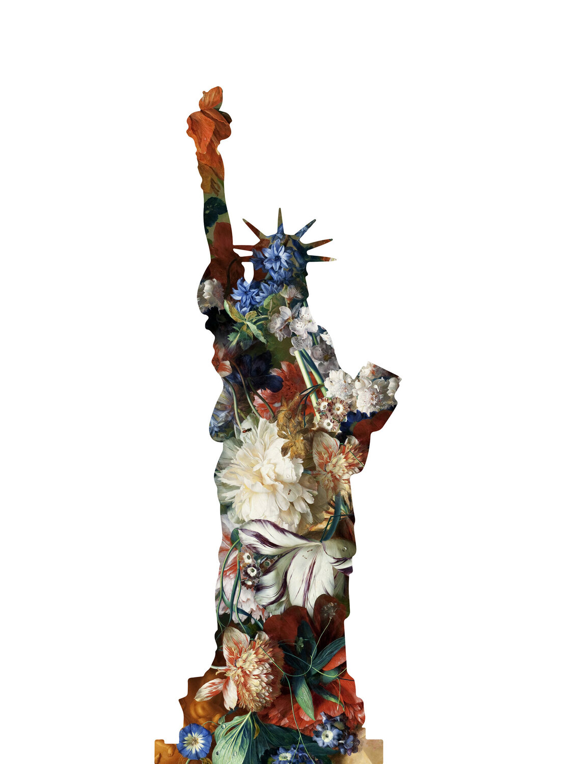 La statue de la Liberte (White) Agent X Stampa in vendita