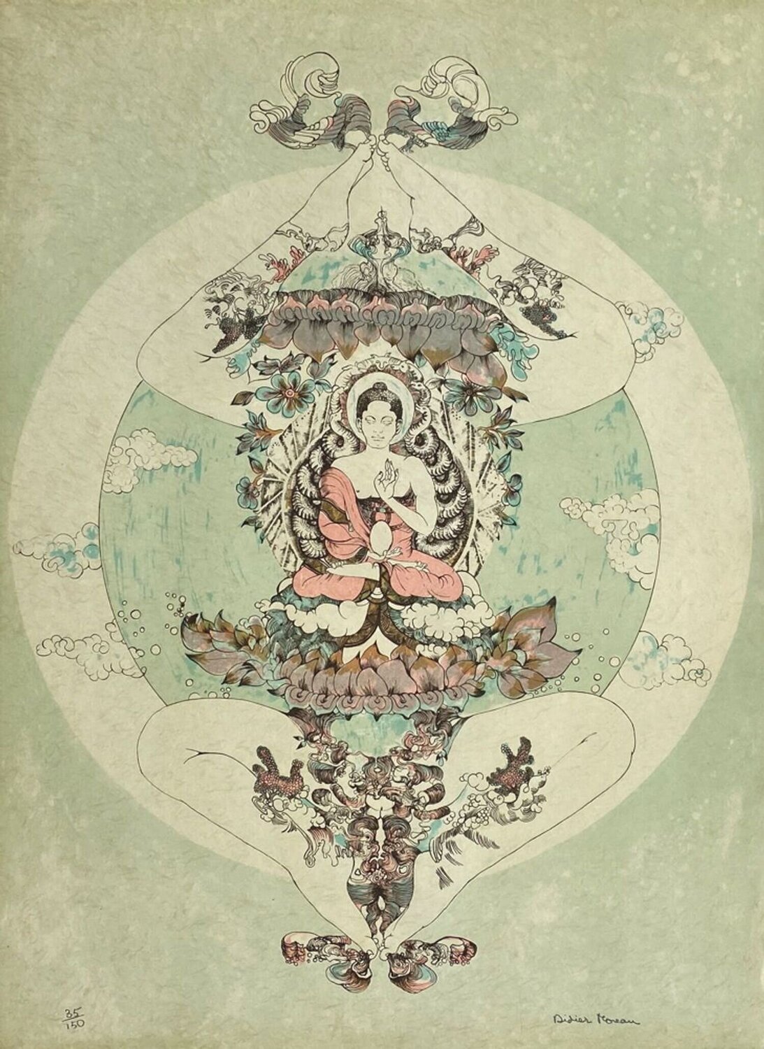 Bouddha Didier Moreau Stampa in vendita