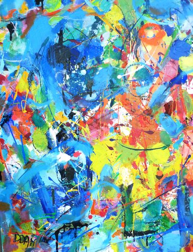 Que du bonheur! van DOAM, Schilderij te koop op Singulart