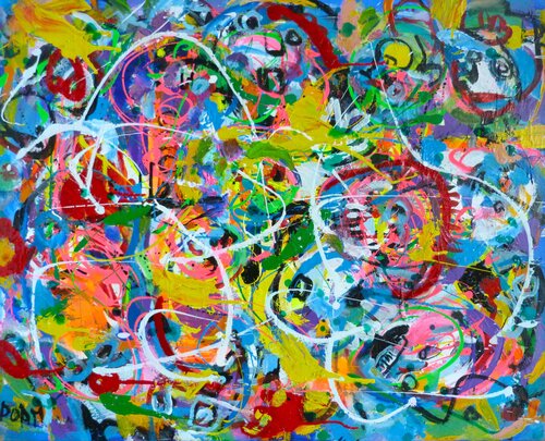 Transe joyeuse von DOAM, Malerei kaufen auf Singulart