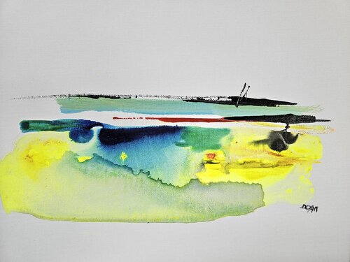 L'encre de tes yeux van DOAM, Schilderij te koop op Singulart