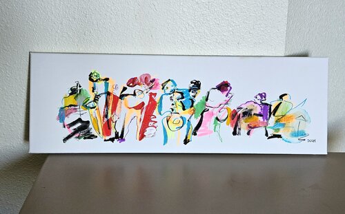 Une jolie petite musique van DOAM, Schilderij te koop op Singulart