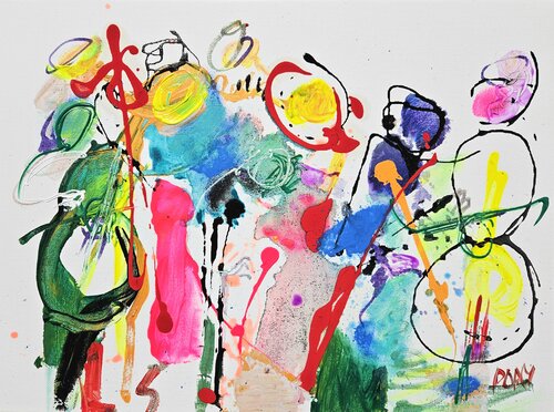 Joie musicale van DOAM, Schilderij te koop op Singulart
