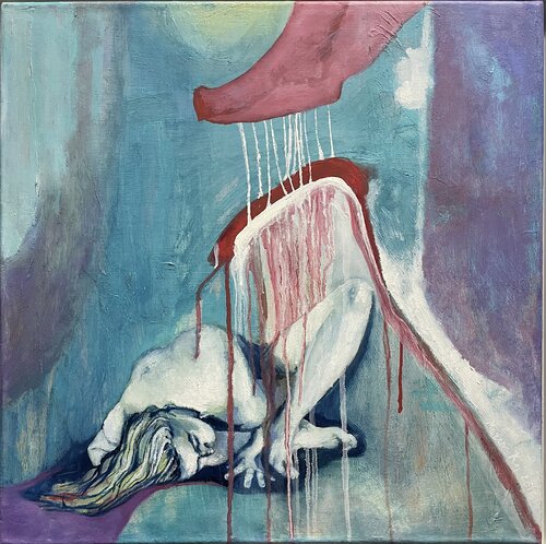 Beetwen by Ewa Mazur-Koj, Painting for Sale on Singulart