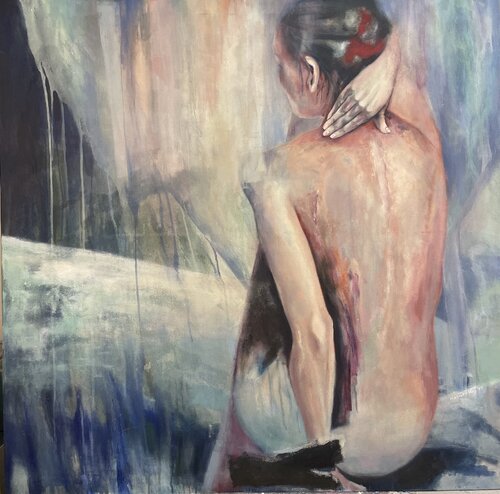 Luna van Ewa Mazur-Koj, Schilderij te koop op Singulart