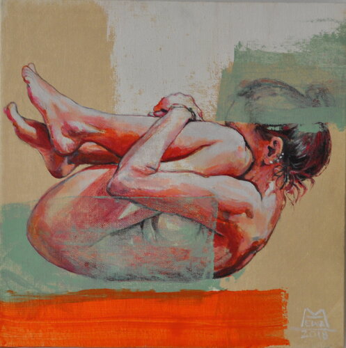 Schaukel van Ewa Mazur-Koj, Schilderij te koop op Singulart
