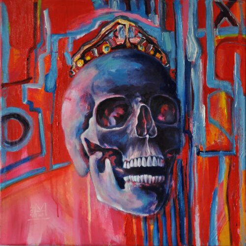 Queen van Ewa Mazur-Koj, Schilderij te koop op Singulart