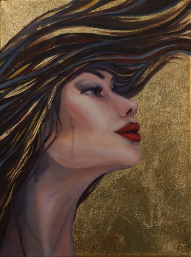 Woman Feelings nr. 1 van Ewa Mazur-Koj, Schilderij te koop op Singulart