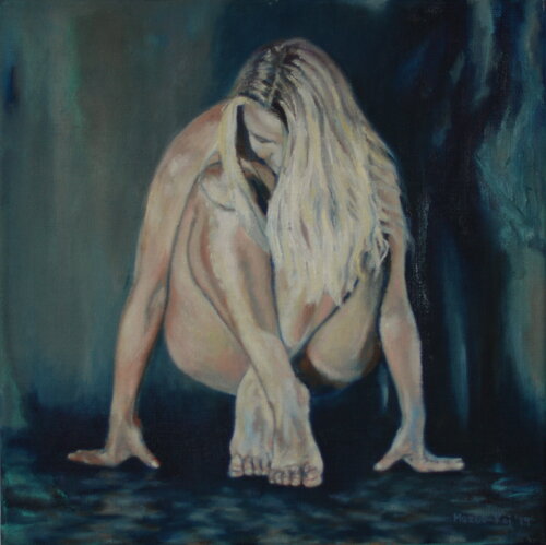 Balance par Ewa Mazur-Koj, Peinture en vente sur Singulart