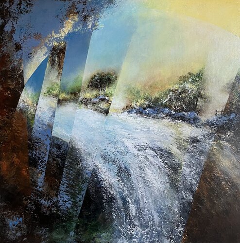 Le bruit de l'eau de isabelle chuiton, Pintura a la venta en Singulart