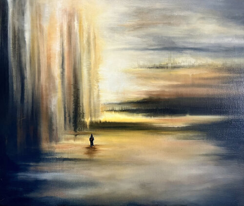 Il voyage le long du bois van isabelle chuiton, Schilderij te koop op Singulart