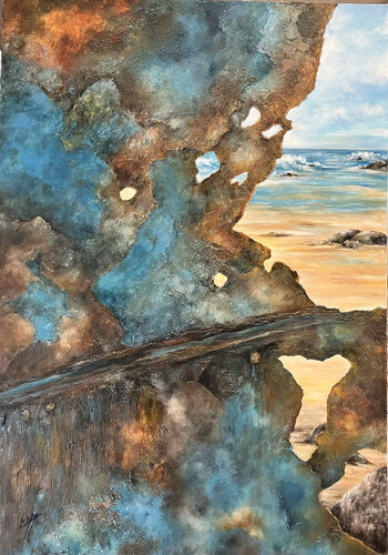 D'eau et de rouille van isabelle chuiton, Schilderij te koop op Singulart