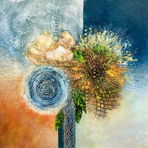 Les quatre saisons di isabelle chuiton, Pittura in vendita su Singulart