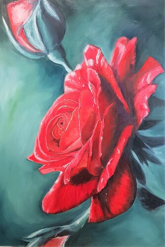 Guinevere par Mantas Naulickas, Peinture en vente sur Singulart
