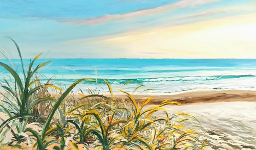 Enchanting seaside von Mantas Naulickas, Malerei kaufen auf Singulart