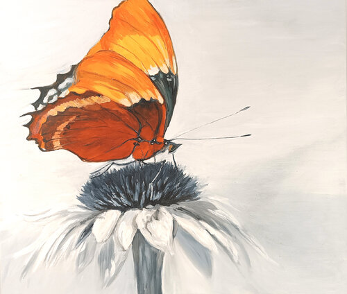 Flower van Mantas Naulickas, Schilderij te koop op Singulart