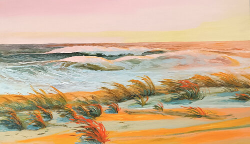 Tale in the evening par Mantas Naulickas, Peinture en vente sur Singulart