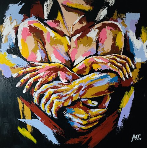 The Art of Touch van Mariana Gumeniuc, Schilderij te koop op Singulart