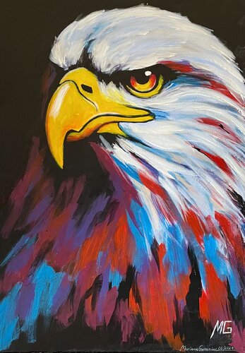 Eagle von Mariana Gumeniuc, Malerei kaufen auf Singulart