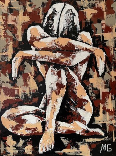 Don’t let me down di Mariana Gumeniuc, Pittura in vendita su Singulart