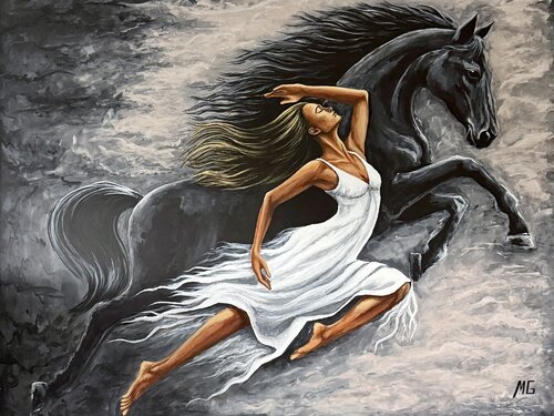Unstoppable by Mariana Gumeniuc, Painting for Sale on Singulart