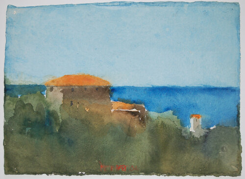 Bei Salerno von jürgen reiners, Malerei kaufen auf Singulart