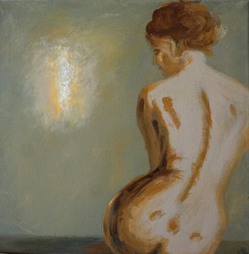 Surprised by a vision van Magnus Lindblom, Schilderij te koop op Singulart