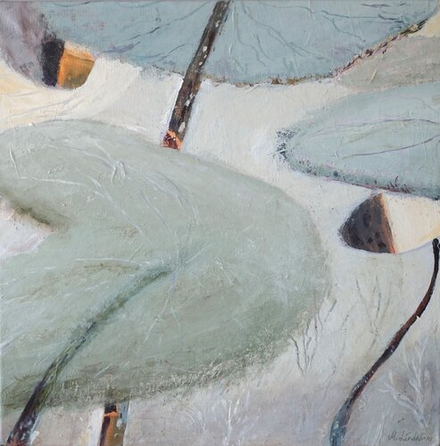 Waterlily dreams van Magnus Lindblom, Schilderij te koop op Singulart