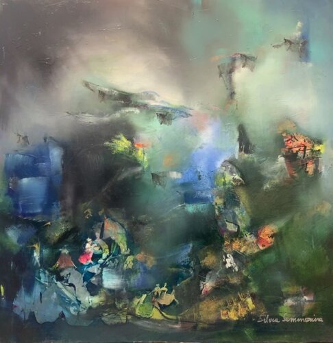 Notturno by Silvia Sommariva, 회화 for Sale on Singulart