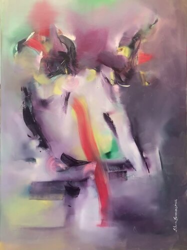 L'urlo della foresta by Silvia Sommariva, 회화 for Sale on Singulart