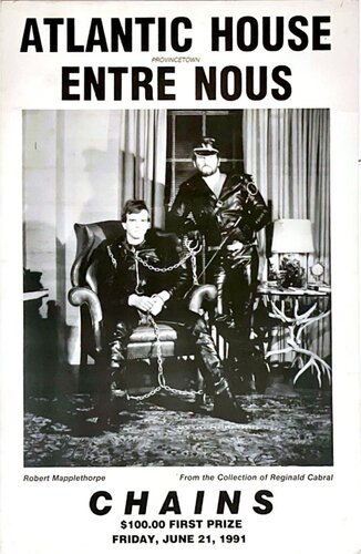 Robert Mapplethorpe, Rare (Historic) Atlantic House, Provincetown - Entre Nous - Chains poster by Robert Mapplethorpe, 인쇄 for Sale on Singulart