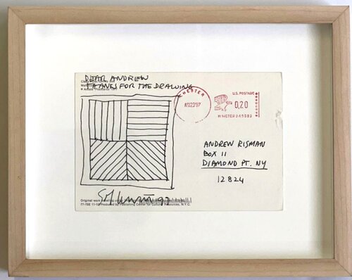 Sol LeWitt, Lines in Four Different Directions, 1997 by Sol LeWitt, 소묘 for Sale on Singulart