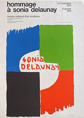 Sonia Delaunay, Hommage a Sonia Delaunay (from the Estate of art dealer Andre Zarre), 1975 by Sonia Delaunay, Print for Sale on Singulart